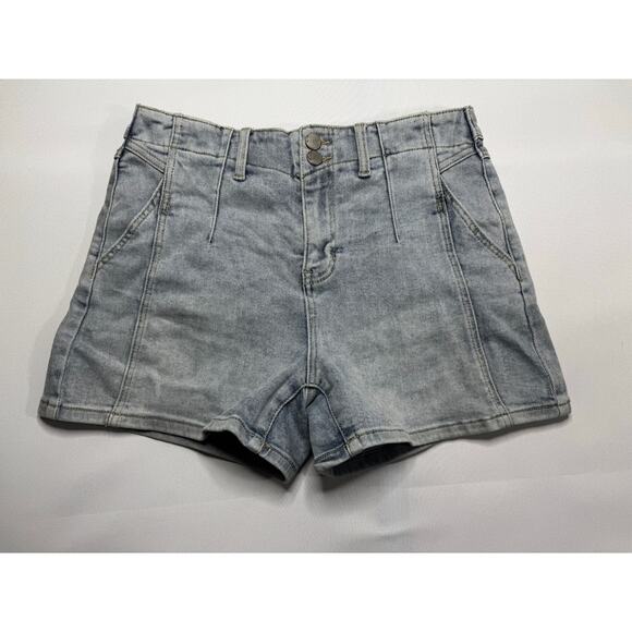 Risen Jeans Women's High RIse Western Style Denim Shorts - Size M (30x3) - Picture 1 of 6